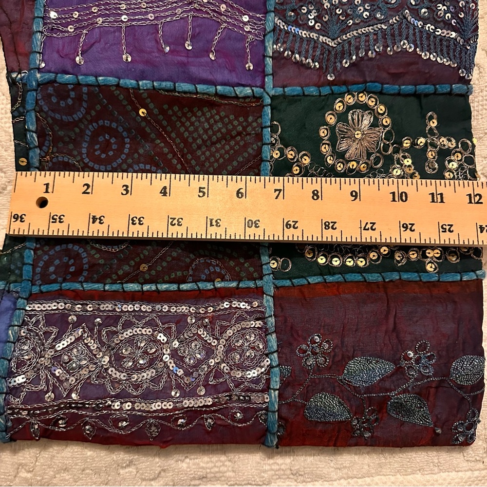 Vintage | Bag | Vintage Shoulder Sari Bag - Picture 11 of 15